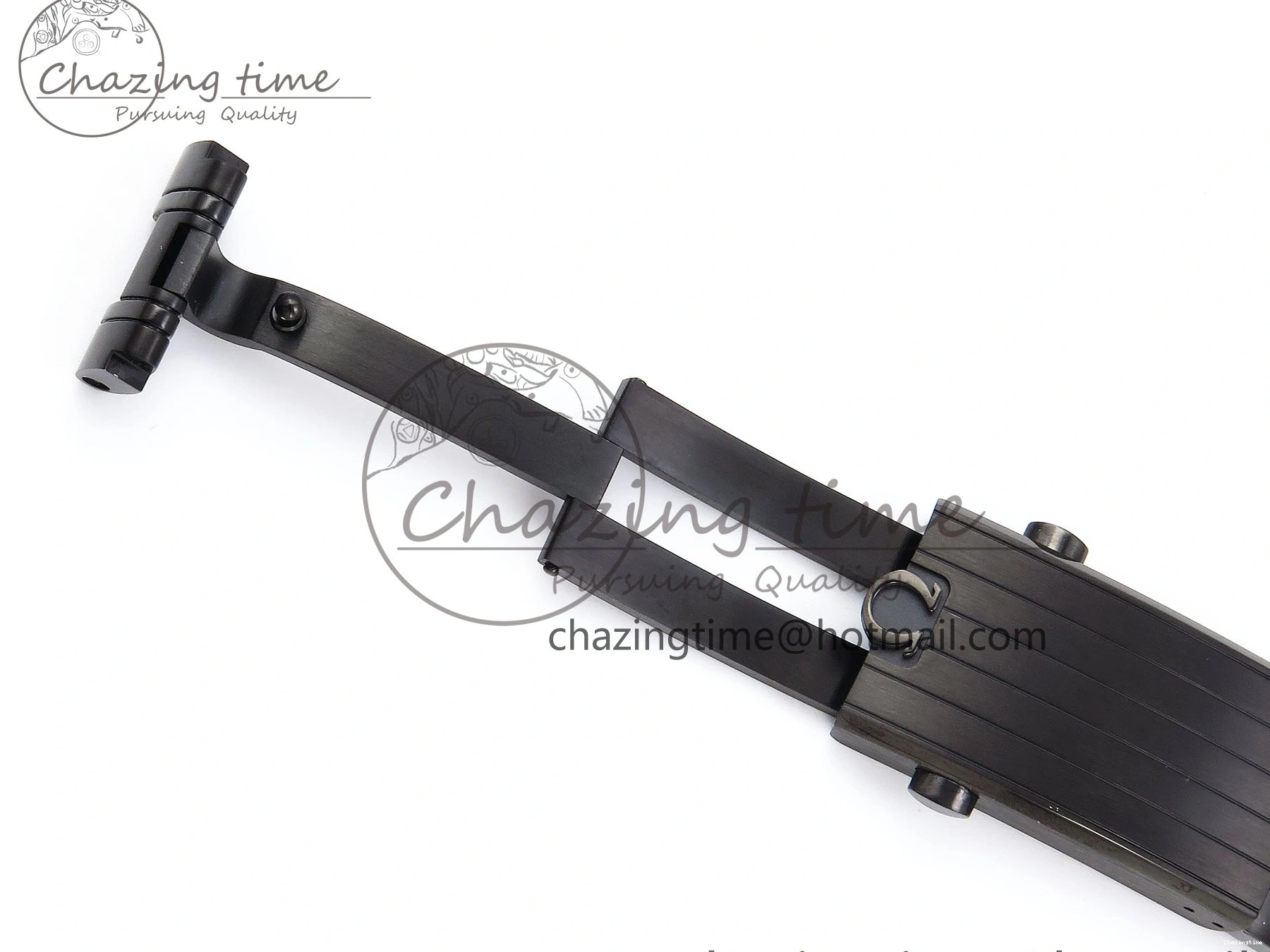 0413 Speedmaster Black Benom PVD Moon RMF Best Edition on PVD Bracelet Lemania HW WrinkleFree 7727